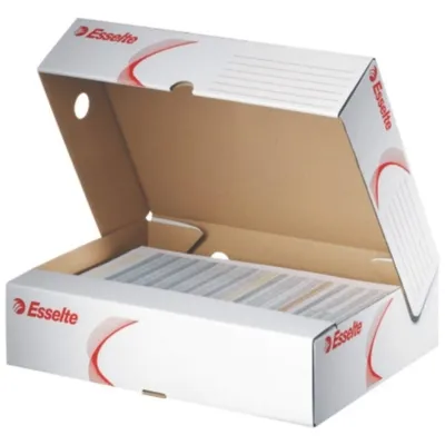 Immagine prodotto di Esselte 128005 Scatola per archivio DIN A4 bianco (L) 80 mm