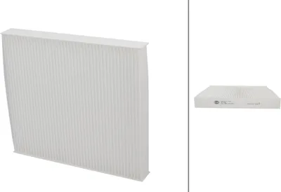 Image de Filtre d'habitacle Filtre à pollen 250 x 222 mm HELLA pour VW POLO, entre autres