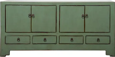Immagine prodotto di Fine Asianliving Mobile basso antico cinese Mint lucido B138xP40xH61cm