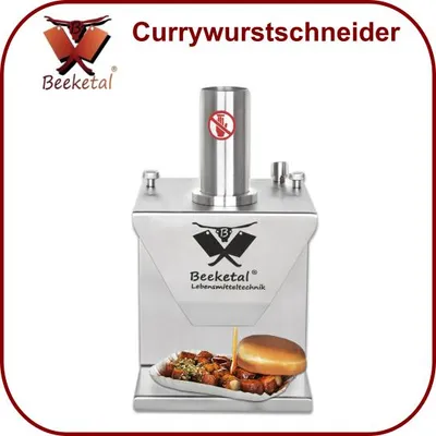 Produktbild von Beeketal Curry Wurstschneider Currywurstschneider CSB-3E