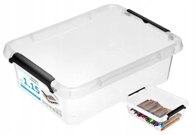 Produktbild von Plast1 Kunststoffbox 1,15 L BPA-frei Aufbewahrung