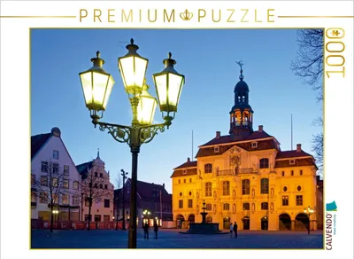 Produktbild von Calvendo Rathaus, Lüneburg 1000 Teile Puzzle quer 640x480mm, Kuttig Siegfried; 7393986