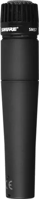 Produktbild von Shure SM57, Studio-Mikrofon, 40 - 15000 Hz, Kardioide, Schwarz