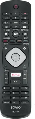 Produktbild von Savio RC-10 Fernbedienung IR Wireless TV Drucktasten