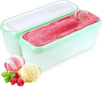 Image de Bac à glaçons de 1,5 litre, en silicone, réutilisable, adapté à la congélation, en deux parties