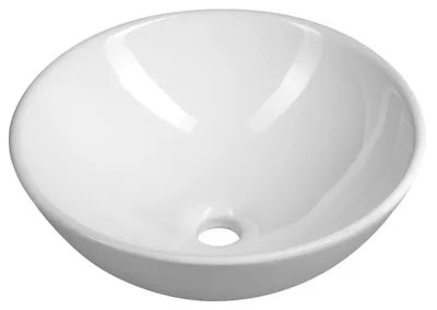 Immagine prodotto di Lavabo in Vetroceramica da appoggio, diam. 40 cm, bianco