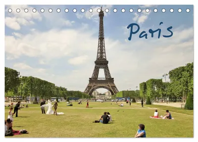 Produktbild von Paris (Tischkalender 2027 DIN A5 quer), CALVENDO Monatskalender