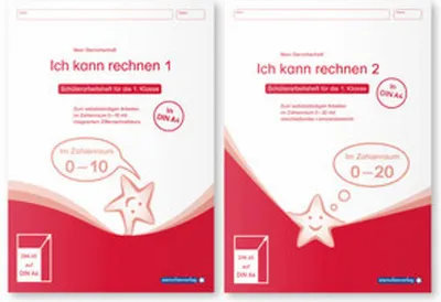 Produktbild von Ich kann rechnen 1 und 2 - Ausgabe in A4 - Schülerarbeitshefte für die 1. Klasse