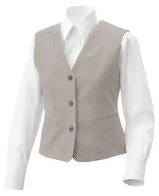 Produktbild von Damen Weste Gillette sand, L : L : sand : 65% Polyester 35% Baumwolle