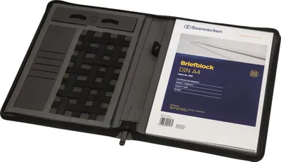 Produktbild von Soennecken Schreibmappe 5161 A4 anthrazit