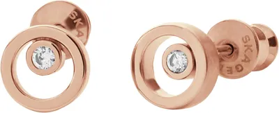 Produktbild von Skagen Damen Ohrringe Ohrstecker Edelstahl IP-Rose ELIN SKJ0853791