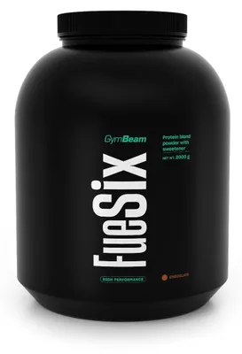 Produktbild von GymBeam - FueSix, 2000 g, Schokolade
