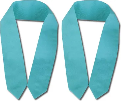 Immagine prodotto di Confezione da 2 tiranti con occhielli per tende, colore: turchese