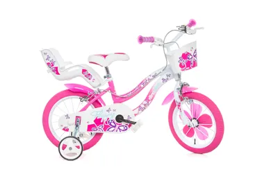 Produktbild von 14 Zoll Kinderfahrrad Mädchenfahrrad Dino Bikes 146R