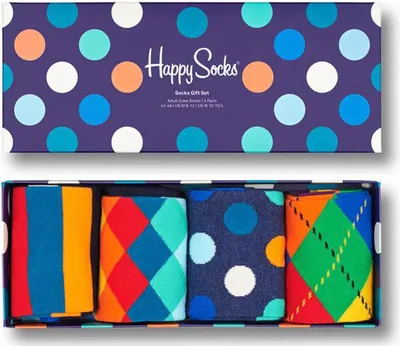 Immagine prodotto di Calzini Del Marchio Happy Socks Del Modello Xmix09 6050 Multicolore
