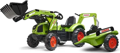 Obrázok produktu pre Falk Claas 2070Y, 3 rok / roky, 4 koleso/kolesá, Plast, Oceľ, Čierna, Oranžová