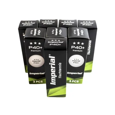 Produktbild von Imperial Tischtennisball P40+ 3-Sterne (24 Stück)