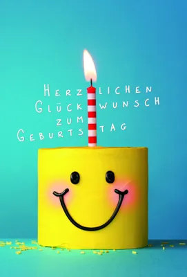 Produktbild von Geburtstag - Glückwunschkarten im Format  11,5 x 17 cm - Brennende