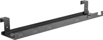 Immagine prodotto di Guida cavi/scaffale InLine® per montaggio sotto la scrivania, nero