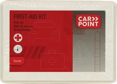 Produktbild von CARPOINT KFZ Erste Hilfe Set Verbandskasten mit Verbandkasten für Auto LKW Motorrad