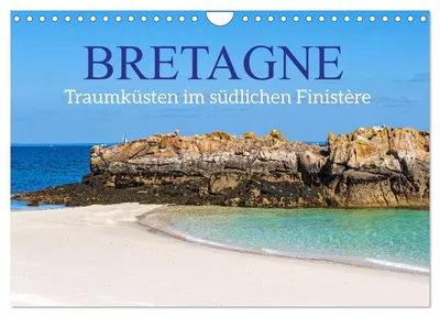 Produktbild von Bretagne - Traumküsten im südlichen Finistère (Wandkalender 2027 DIN A4 quer), CALVENDO Monatskalender
