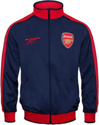 Produktbild von Arsenal FC - Trainingsjacke für Herren GF267 (3XL) (Marine/Rot)