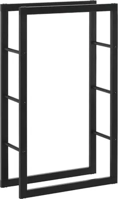Obrázok produktu pre Kovová drevená polica 100 x 60 x 25 cm, do interiéru aj exteriéru