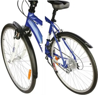 Immagine prodotto di ZÉFAL Trail parafango anteriore + posteriore 28" plastica Nero