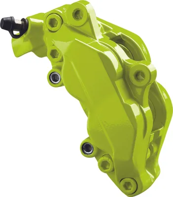 Produktbild von Foliatec Bremssattellack-Set - Toxic Green - 3 Komponenten