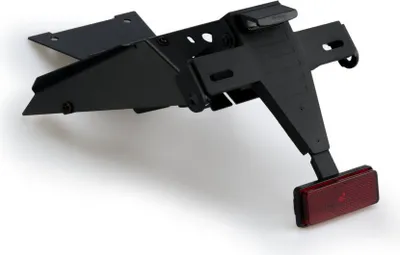 Image de Support de plaque d'immatriculation Puig, noir