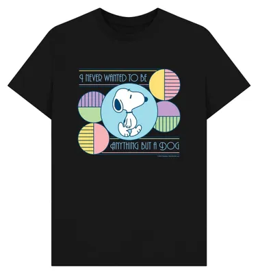 Produktbild von Peanuts - T-Shirt für Herren/Damen Uni PN2274 (XXL) (Schwarz)