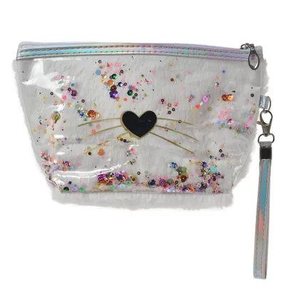 Zdjęcie produktu dla Juleeze Kosmetyczka Damska Biała 23x13 cm