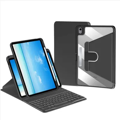 Produktbild von INF 360° Drehbarer Ständer Bluetooth Tastaturhülle für iPad 10.2 Zoll