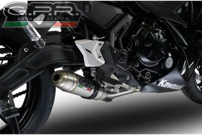 Produktbild von GPR Racing Deeptone Komplettauspuff Inox für Kawasaki Z 650 2021-2022