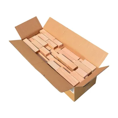 Produktbild von Krok Wood 27 kg Brennholz, Kaminholz 100% Buche für Kaminofen, Lagerfeuer, Feuerschalen (Schnittholz)