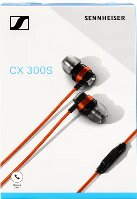 Produktbild von Sennheiser CX 300S in Ear corded Headset, red