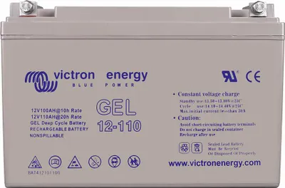 Produktbild von Victron 12V/110Ah Deep Cycle Gel Batterie