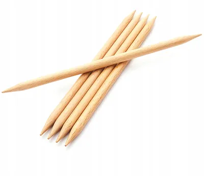 Produktbild von KnitPro BASIX Sockenstricknadeln 20cm 2.0mm Holz