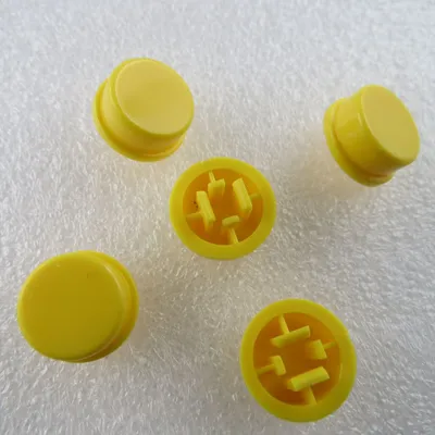 Produktbild von 5x Tastknopf für Mikrotaster Mikroschalter AUS-(EIN) 12 x 12mm Drucktaster Tastknopf