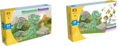 Produktbild von 44-Teiliges Puzzle Für Kinder - Dinosaurier
