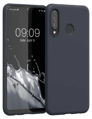 Produktbild von kwmobile Handyhülle für Huawei P30 Lite Hülle - TPU Case - Kabelloses Laden - Schutzhülle Cover in Heidelbeerblau