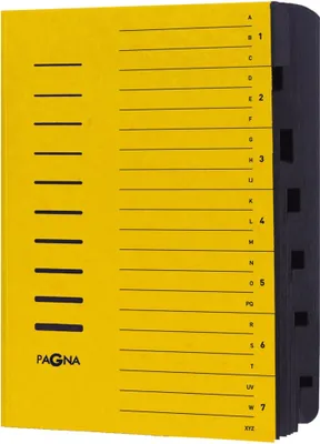 Produktbild von PAGNA Ordnungsmappe 24081-05 A4 7Fächer ge