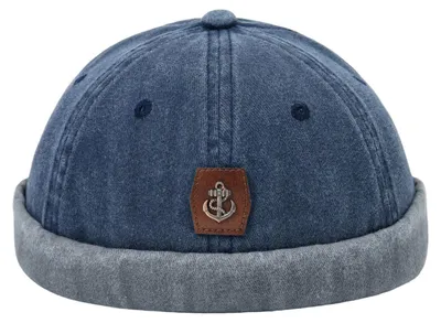 Produktbild von Leoberg Uni Docker Mütze Docker-Cap - Dockermütze in 152094-Blau-20