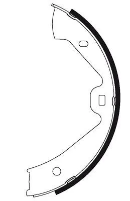 Produktbild von TEXTAR 91074700 Handbremsbeläge für VW Touareg (7P5, 7P6) Handbremse 210mm