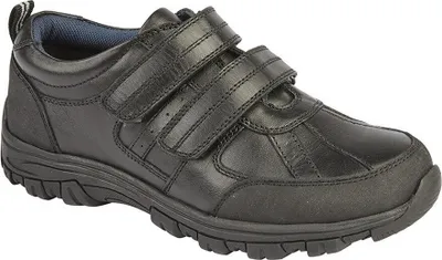 Immagine prodotto di Roamers - Scarpe da bambino, pelle DF1825 (30 EU) (Nero)