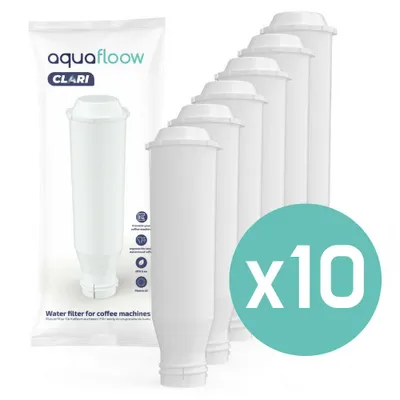 Produktbild von 10x Wasserfilter für alle KRUPS und Nivona, kompatibel mit Claris F088 F08801