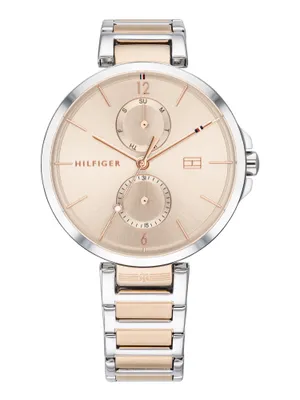 Produktbild von Tommy Hilfiger 1782127 Damen-Armbanduhr, Edelstahl-Gehäuse, Metall-Armband