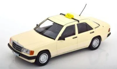 Produktbild von Triple 9 1:18 Mercedes 190 W201 Taxi 1993