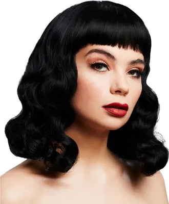 Produktbild von Fever - "Bettie" Perücke für Damen SM3023 (Einheitsgröße) (Schwarz)
