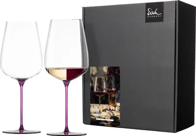 Image de Eisch Vorteilset 2 Stück 2 Allroundgläser 543/2 mauve kraftvoll&reichhaltig INSPIRE SENSISPLUS 15437024 und Geschenk + Spende